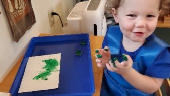 Toddler Painting