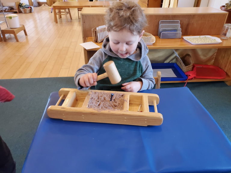 Child with Mallet and Tees