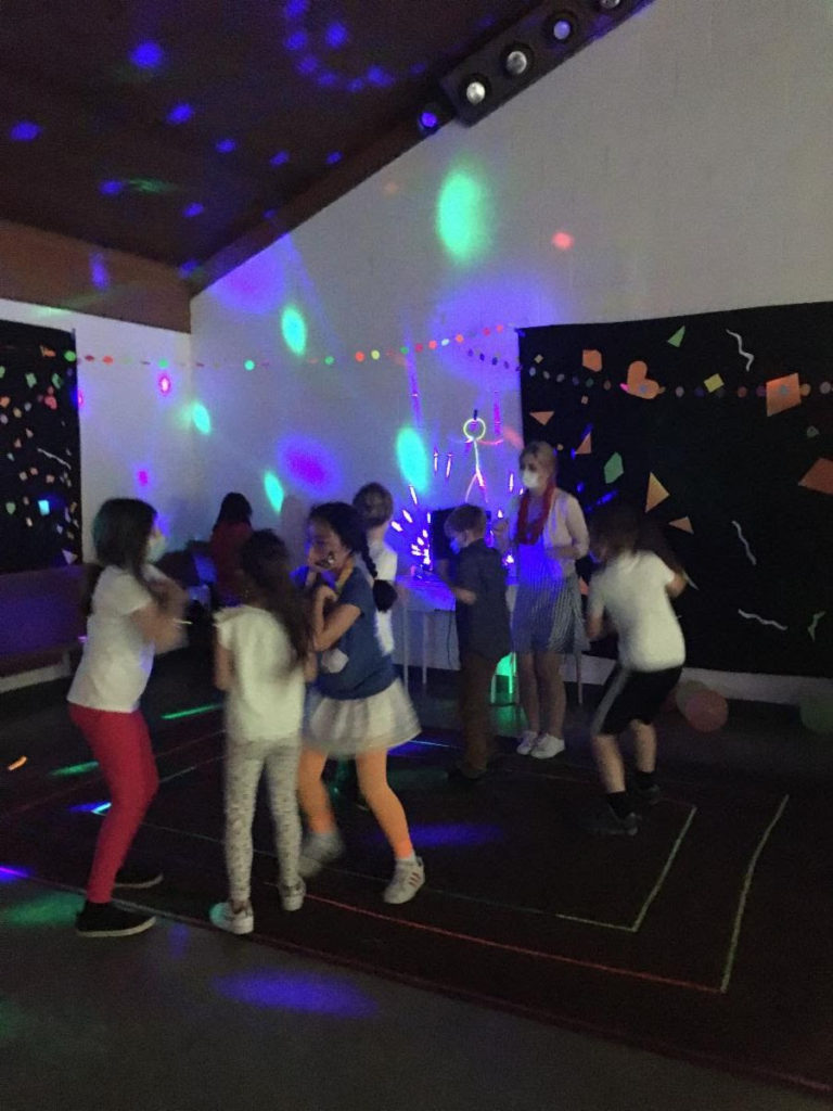 Elementary Dance Party at VFKH Montessori School