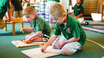 Students in classroom