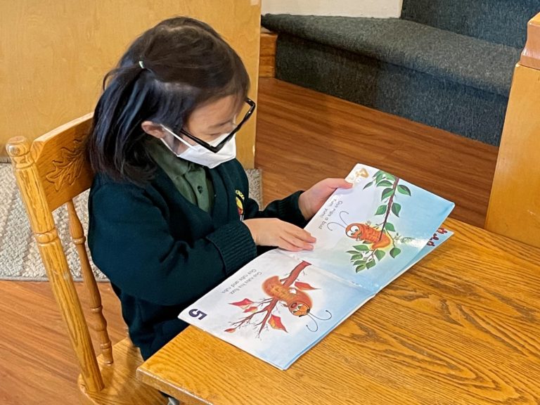 Child Reading Book