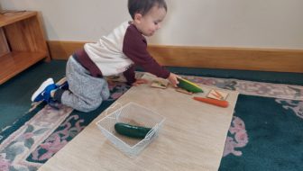 Toddler in Classroom