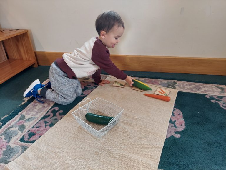 Toddler in Classroom