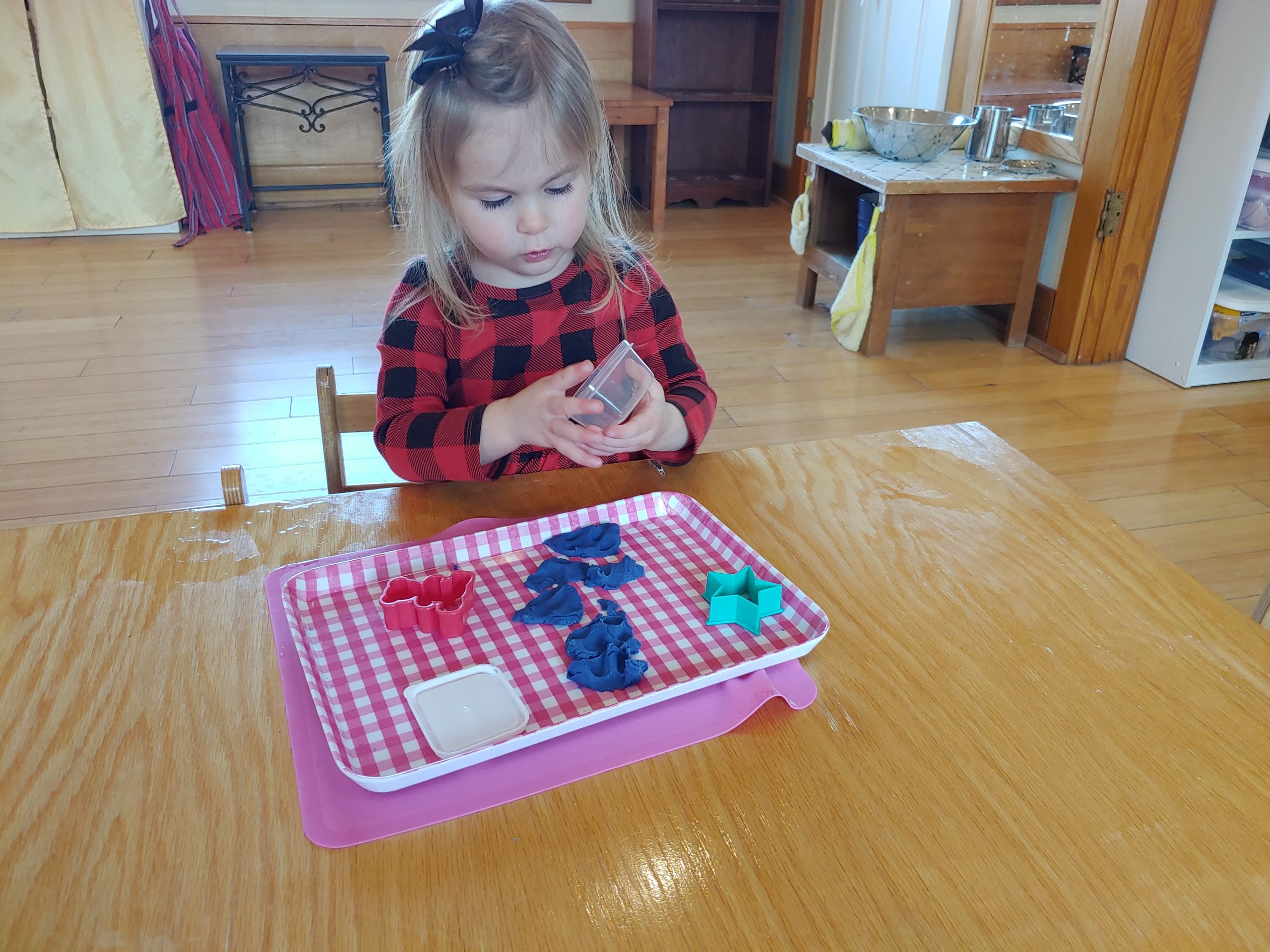Toddler in School