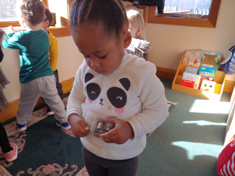 Toddlers in Montessori Classroom